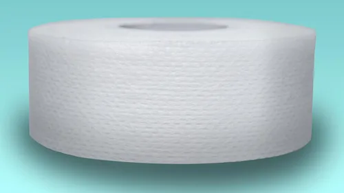 Areza Medical Cinta Quirúrgica - Cinta Adhesiva de Tela Suave Porosa para la Piel - Fabripore - 1" x 10 yardas (2.5 cm x 9 m) - 6 Rollos por Caja