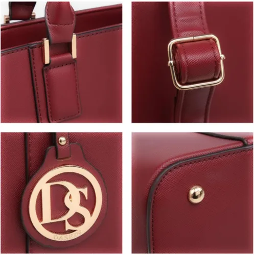 Miniatura 3 de Dasein Women Satchel Purse Handbag Shoulder Bag Work Tote Bag with Matching Clutch