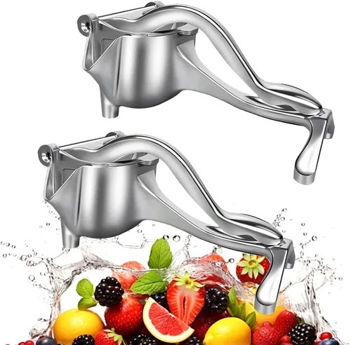 Miniatura 7 de Extractor de jugo de fruta fresca de aleación de aluminio, exprimidor manual 2026, exprimidor manual de prensa manual con agarre ergonómico