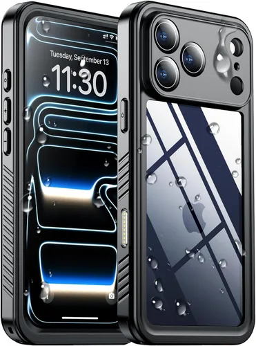 Miniatura 15 de SPIDERCASE Solo diseñada para el iPhone 13 Pro Max, funda impermeable, lente incorporada y protector de pantalla, protección completa de alta