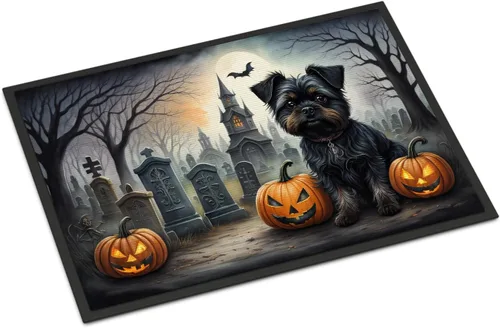 Miniatura 70 de Caroline's Treasures DAC2011MAT - Felpudo de Halloween espeluznante con diseño de Beagle, de 18 x 27 pulgadas, para interiores y exteriores