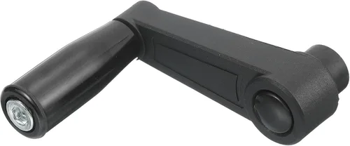 Miniatura 6 de uxcell Mango de máquina giratorio de 0.630 x 7.559 in (diámetro x L), mango de manivela de torno universal para máquina de molienda de torno