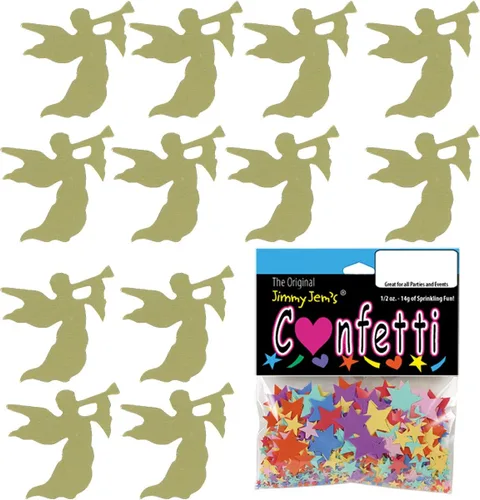 Miniatura 3 de Confeti Angel con cuerno dorado - Paquete al por menor #8971 QS0
