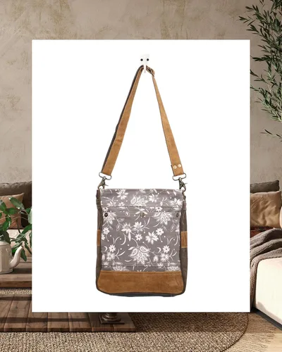 Miniatura 6 de Myra Bag Floral Purse - Canvas Bags for Women, Over The Shoulder Purse