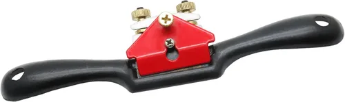 Miniatura 2 de Jiozermi Portavoces ajustables de 9 pulgadas con 4 hojas de metal de repuesto, plano de carpintería, cepilladora manual para artesanos de madera