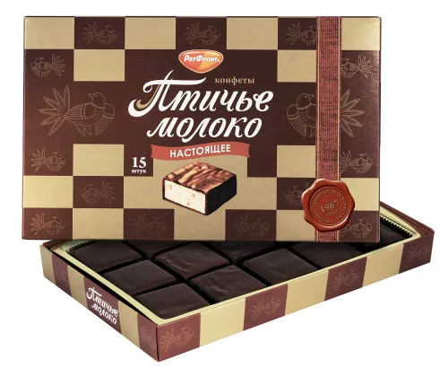 Chocolates rusos importados "Ptichye Moloko" 7.05 oz