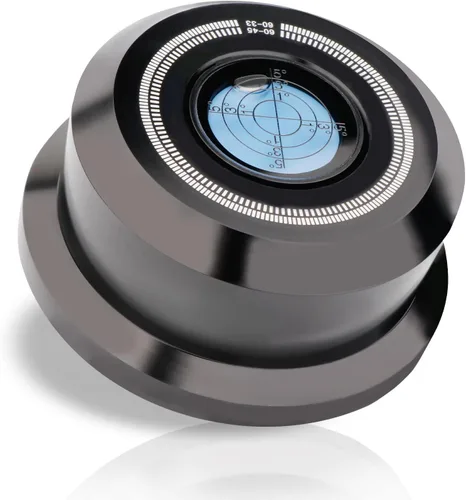 Miniatura 10 de Monosadio - Estabilizador de peso 3 en 1 de 60 Hz, tocadiscos de audiófilo, peso de 11.29 oz, tocadiscos de aluminio para discos de vinilo con nivel