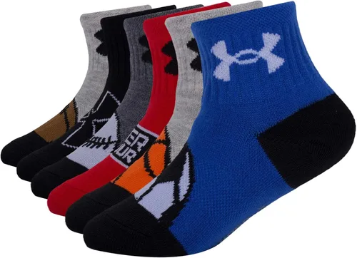 Miniatura 17 de Under Armour Calcetines Quarter para Niña Azul