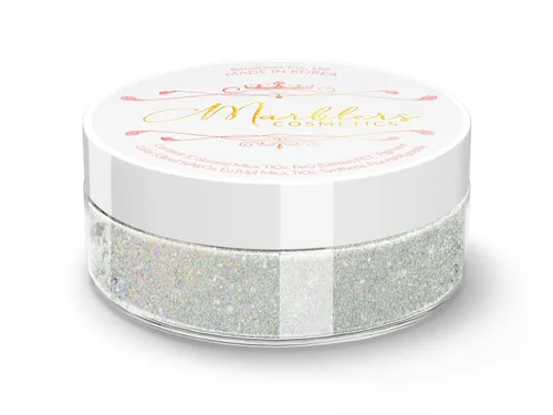 Miniatura 112 de MARBLERS Brillantina de forma gruesa de grado cosmético [estrella] 0.11 onzas (0.11 oz) Escamas No tóxica Vegana Libre de crueldad animal