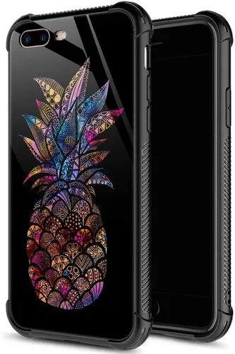 Miniatura 35 de ZHEGAILIAN Funda para iPhone 7/8 Plus, protección de grado militar, esquinas a prueba de golpes, funda antiarañazos para iPhone 7/8 Plus, girasol