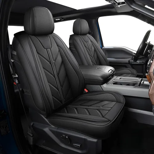 Miniatura 18 de Fundas para Asientos de Camioneta Compatibles con Dodge Ram 1500 2009-2024 Fundas de Asiento de Cuero Sintético para Camioneta Personalizadas