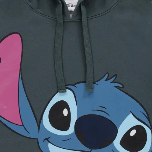 Miniatura 5 de Disney Sudadera con capucha Lilo and Stitch para mujer, diseño clásico de Lilo y Stitch Ohana, con estampado múltiple