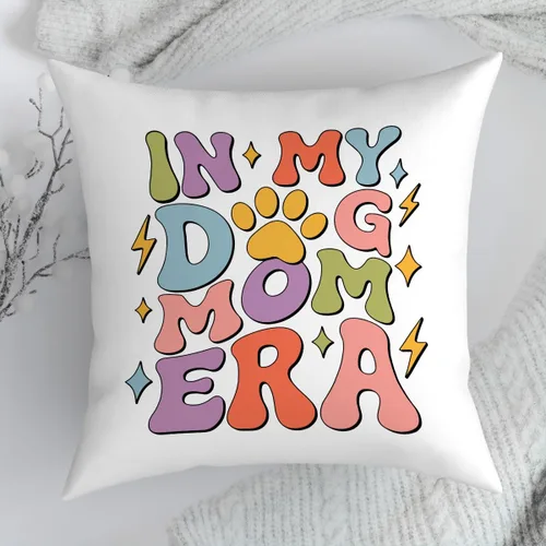 Miniatura 3 de Fokongna in My Dog Mom era Dog Mom - Fundas de almohada decorativas de 18 x 18 pulgadas, funda de almohada Love Gy Lover Proud Mama Pet Owner
