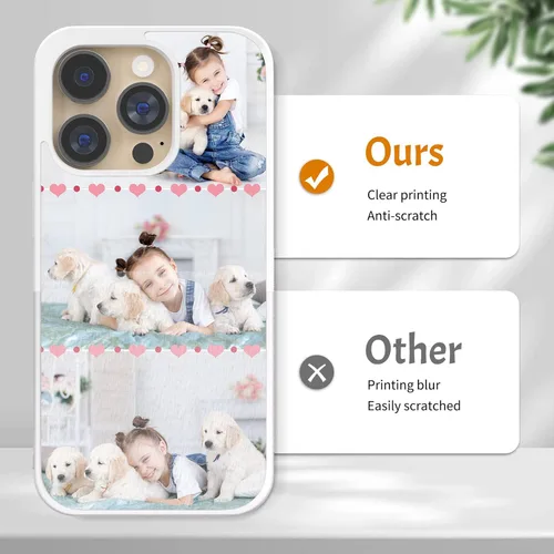 Miniatura 4 de Fundas personalizadas para teléfono, diseño de collage de fotos personalizadas, divertidas, para iPhone 11, 12, 13, 14, 15, 16, 17 Pro Max Plus 3Foto