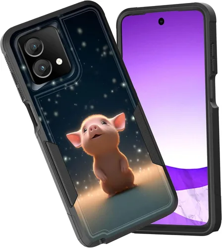 Miniatura 100 de Funda protectora para Motorola Moto G Stylus 5G 2025/Moto G Stylus 5G 2026, funda protectora híbrida de doble capa resistente a prueba de golpes