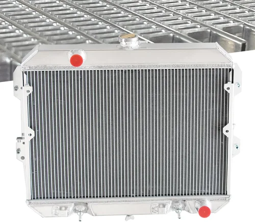 Miniatura 9 de Radiador para Nissan Datsun 280ZX 280 ZX 2.8L L6 Gas 1981-1983, radiador de aluminio completo de 4 filas + ventilador de 14 pulgadas + cubierta +