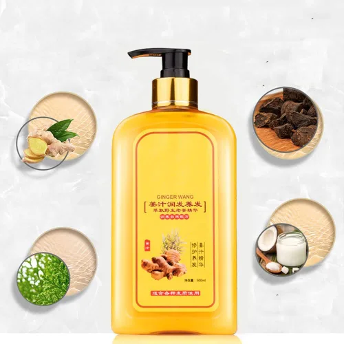 Miniatura 5 de Champú instantáneo de jengibre para el crecimiento del cabello y la pérdida de cabello, 17.6 onzas líquidas (paquete de 1)