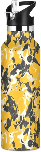 Miniatura 10 de Western Cowboy Boho Cactus Vast Wilderness, Reusable Water Bottle Insulated with Straw Double Wall Vacuum Insulated Leakproof and BPA Free for Gym 20