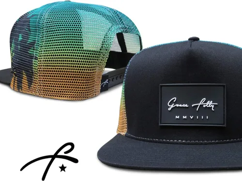 Miniatura 2 de Grace Folly - Gorra trucker unisex gorra de malla con cierre trasero