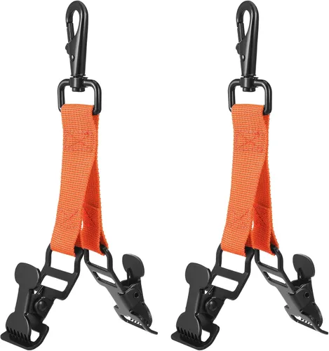 Miniatura 8 de Yingzhao 2 Pieces Firefighter Glove Clip for Work Safety Glove Holder Strap Belt Clip for Work Firefighter Rescue Naranja