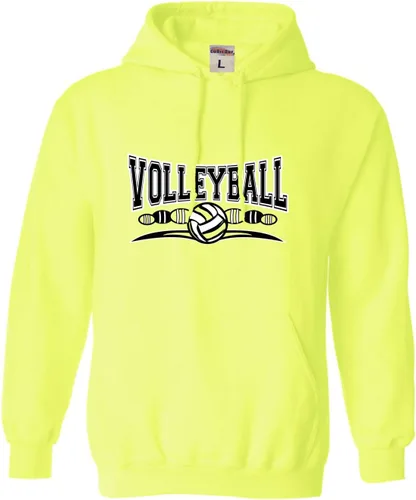 Miniatura 9 de Go All Out Sudadera con capucha para hombre y mujer con diseño fresco de voleibol