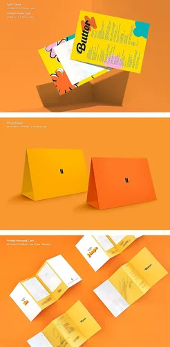 Miniatura 3 de BTS Butter Single Album Cream Version CD+1p Poster+PhotoBook+2p Letras Tarjeta+1p FotoCard Instantánea+1p PhotoStand+1p Tarjeta de Mensaje
