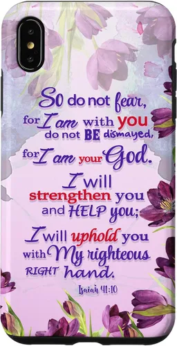 Miniatura 11 de So Do Not Fear for I 'm with You Isaías 41:10 - Funda cristiana para iPhone 17