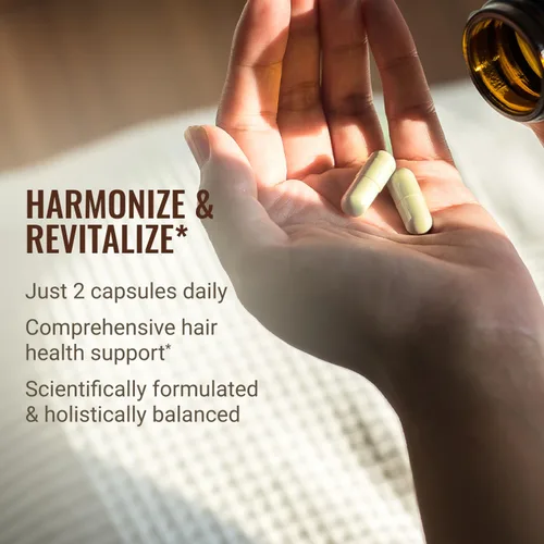 Miniatura 9 de Hair La Vie Live Conscious Revitalizing Blend Vitaminas para el crecimiento del cabello para mujeres para apoyar la salud del cabello, suplementos