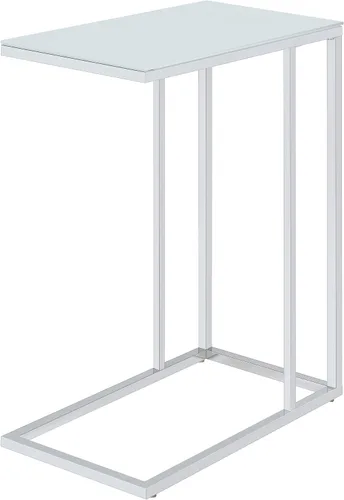 Miniatura 9 de Coaster Home Furnishings Stella - Mesa auxiliar de sofá en forma de C de 10 pulgadas con base abierta y diseño que ahorra espacio