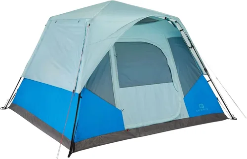 Outbound Tienda de campaña desplegable instantánea para acampar con bolsa de transporte y lluvia | Resistente al agua | 3 estaciones | Tiendas de
