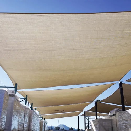 Miniatura 7 de E&K Sunrise - Toldo parasol rectangular impermeable de 5 x 5 pies, para exteriores, bloqueo UV con kit de herramientas para pérgola, patio, jardín