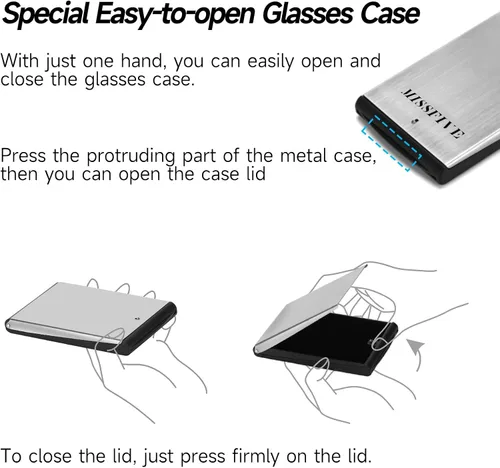 Miniatura 4 de Missfive Gafas de Lectura Plegables Premium con Bloqueo de Luz Azul para Hombres y Mujeres, Ultrafinas Plegables Portátiles Lectores de Viaje