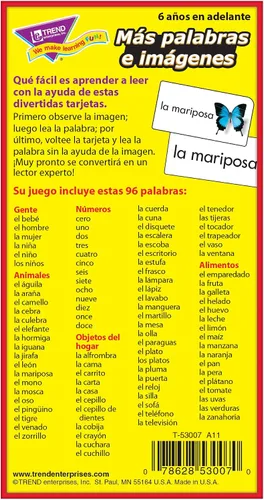 Miniatura 5 de Más palabras e imágenes (Más palabras de imagen) Tarjetas flash