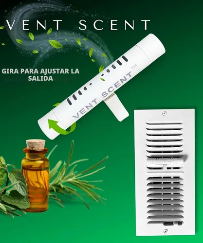 Miniatura 3 de Ambientador para toda la casa Vent Scent Incluye 10 varillas perfumadas Difusor de aceite esencial pasivo Colocación más fácil que el filtro