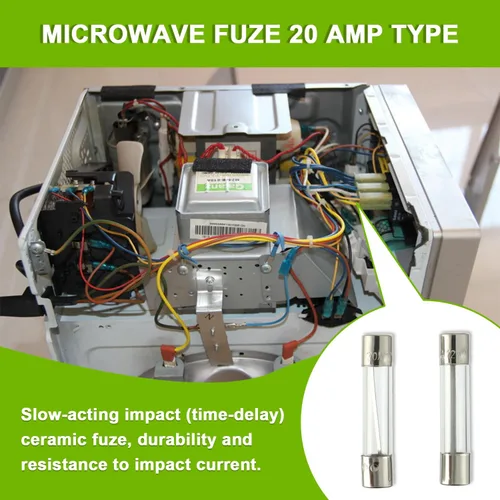 Miniatura 6 de Fusibles de horno microondas para el horno microondas en cocina para los siguientes modelos de horno microondas GE JVM3160RF2SS JVM3160EF4ES