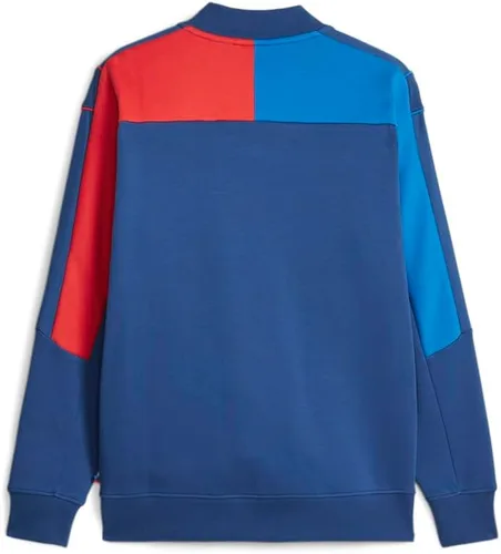 Miniatura 3 de PUMA Bmw Mms Mt7 - Chaqueta deportiva con cremallera completa para hombre, casual, bolsillos con cremallera completa