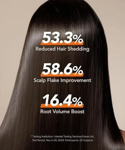 Miniatura 4 de Motifull Champú espesante que aumenta el cabello para un cabello de aspecto adelgazante Biotina, cafeína y TrinogeniX Raíces visiblemente más