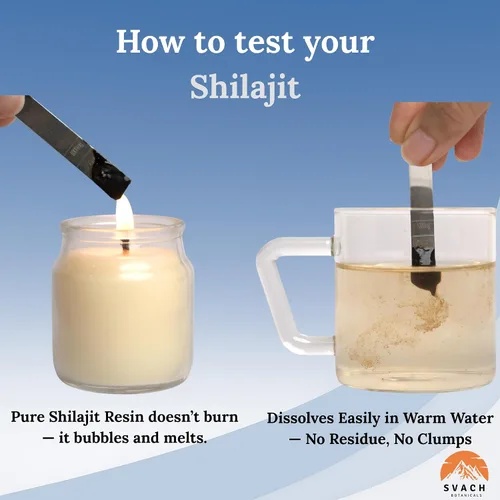 Miniatura 9 de Resina Shilajit – 1.41 onzas (100 porciones) 80% ácido fúlvico – probado en laboratorio – grado oro del Himalaya para hombres y mujeres de alta