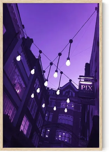 Miniatura 48 de HAUS AND HUES Arte de pared morado - Pósteres estéticos para habitación, decoración de pared morada para dormitorio, pósteres estéticos para Turvy