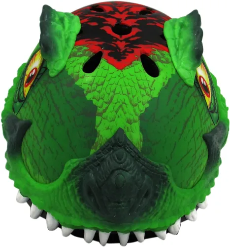Miniatura 4 de Raskullz - Cascos para niños y bebés de dinosaurio mayores de 3 años y 5 años Verde