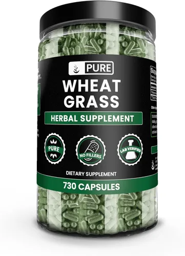 Pure Original Ingredients Hierba de trigo (730 cápsulas) sin magnesio o rellenos de arroz, siempre puro, verificado por laboratorio