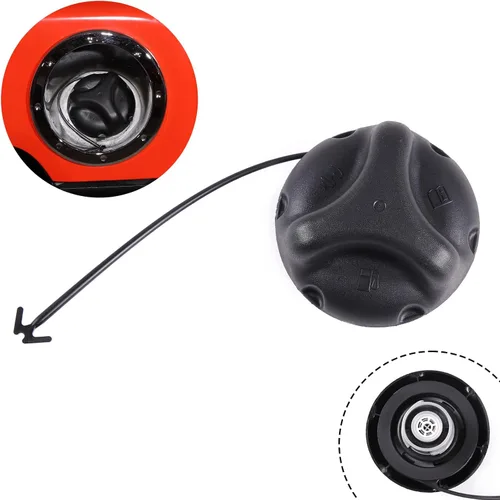 Lcojicep Tapa de gasolina, accesorios exteriores de tapa de combustible compatibles con Hummer H3 H2 H3T, tapa de llenado de tanque de combustible,