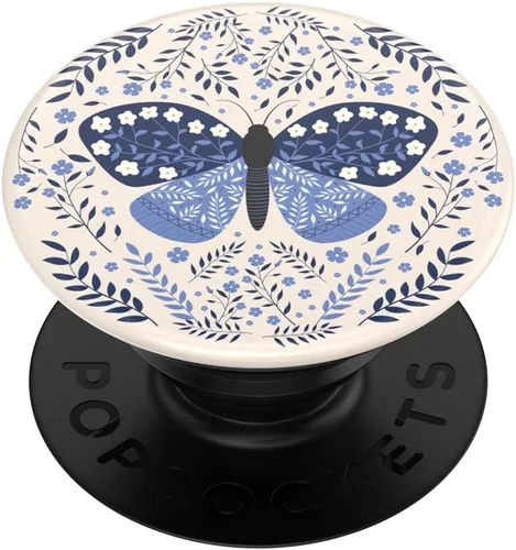 Miniatura 12 de PopSockets - Agarre para teléfono con soporte expandible, agarre adhesivo - Flutterby