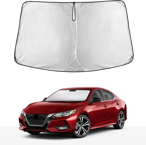 Miniatura 155 de EcoNour Parasol para parabrisas compatible con Hyundai Tucson 2016-2019 2020 2021, visera solar para parabrisas delantero y ventana, bloqueador