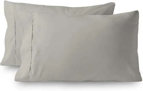 Miniatura 16 de Juego de cama de 5 piezas, 100% algodón egipcio de 600 hilos, fundas de almohada y sábana bajera con bolsillo extra profundo, ropa de cama suave