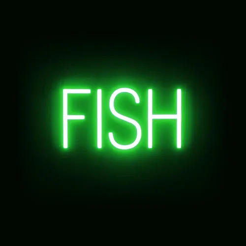 Miniatura 60 de SpellBrite Señal de PHO para restaurantes Señalización LED azul para restaurantes con LED de neón para empresas 13.2 x 6.3 pulgadas
