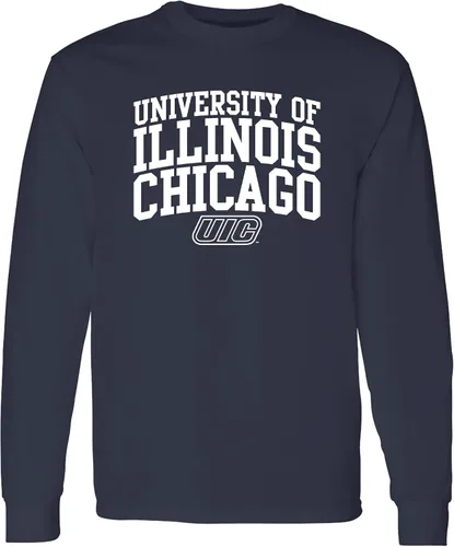 Miniatura 137 de NCAA oficial de College – University Team Color Arco Logo Manga Larga