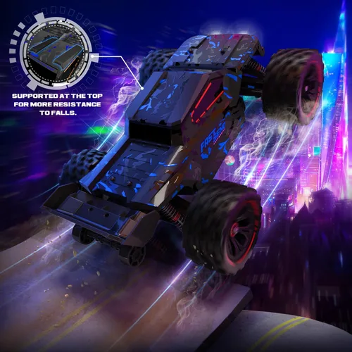 Miniatura 2 de Autos RC a escala 1:14 para adultos, Truggy RC de alta velocidad de 60 KPH, camión de control remoto todoterreno 4 x 4, automóvil eléctrico