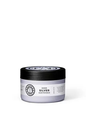 Miniatura 5 de Maria Nila Sheer Silver, Silver/Purple Hair Mask, Neutralizes Brassy Yellow/Golden Shades in Blonde, White & Grey Hairs, Violet Pigments Gives Cool
