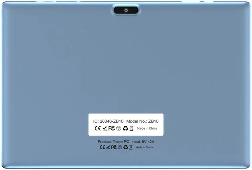 Miniatura 8 de ATOZEE Tableta de 10 Pulgadas Android Tablets Tableta de 10" Computadora con 32GB ROM 2GB RAM Soporta Expansión de 1TB Cámara 2MP+8MP WiFi BT Azul